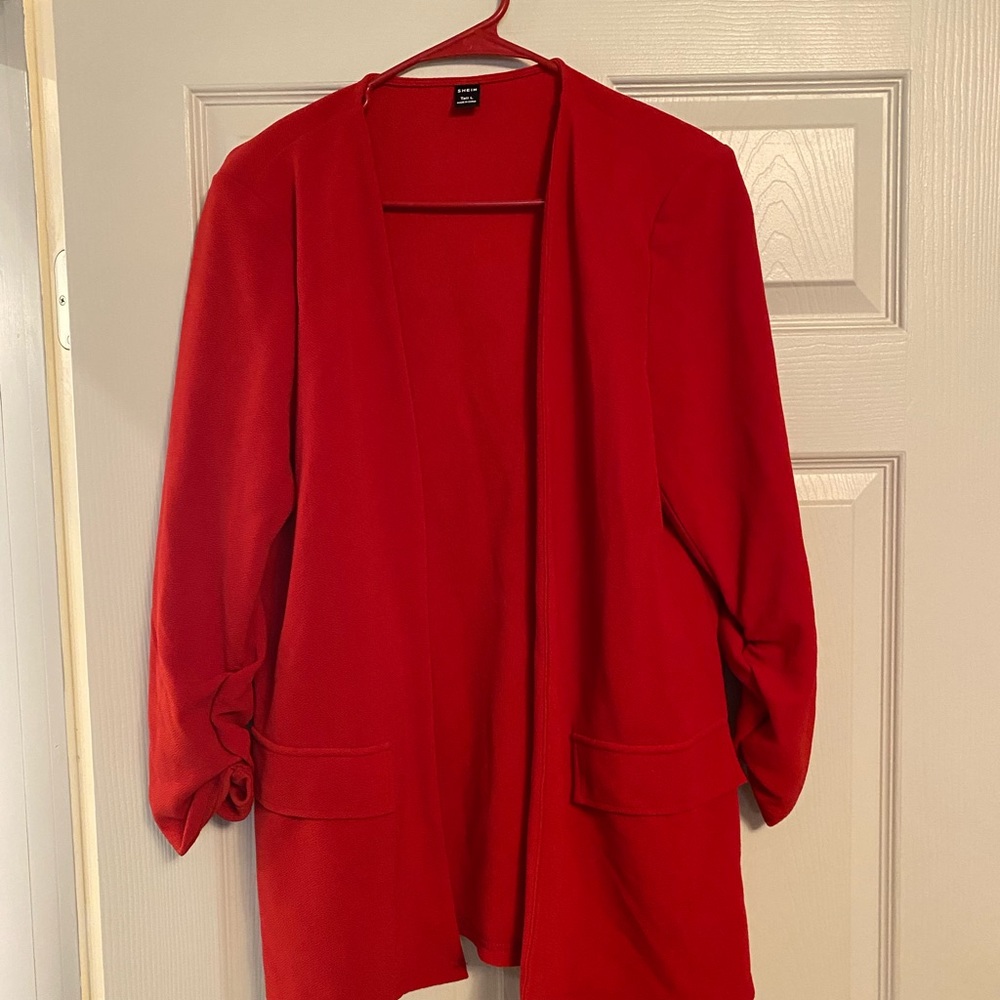 Red Jacket and Pants Tall